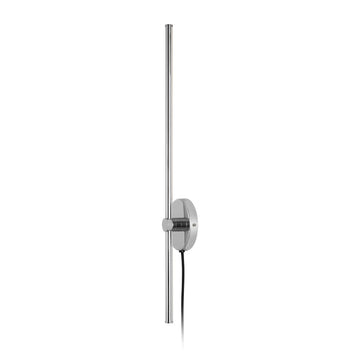 Anton 27.25" Modern Minimalist Iron Adjustable Bar Integrated LED Plug-In Sconce
